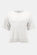 Joseph RIbkoff Sweater Knit Elbow Sleeve Pullover- JR-252906