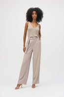 Metallic Knitted Camisole with Rhinestones-252915
