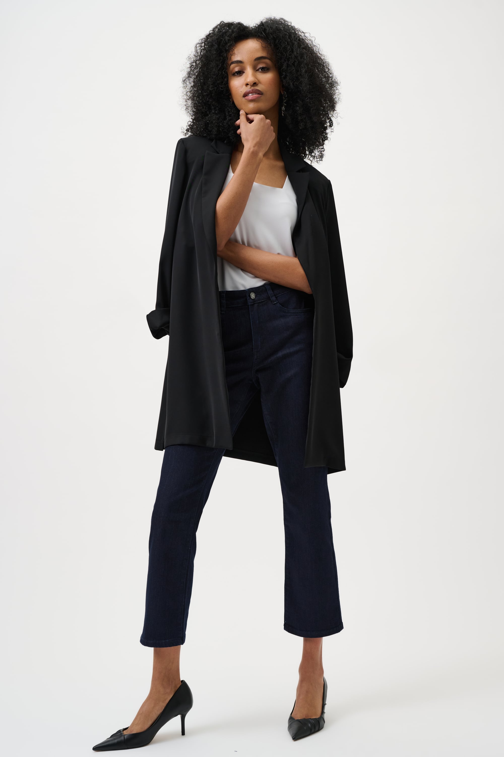Margot | Classic Straight Leg Stretch Jeans