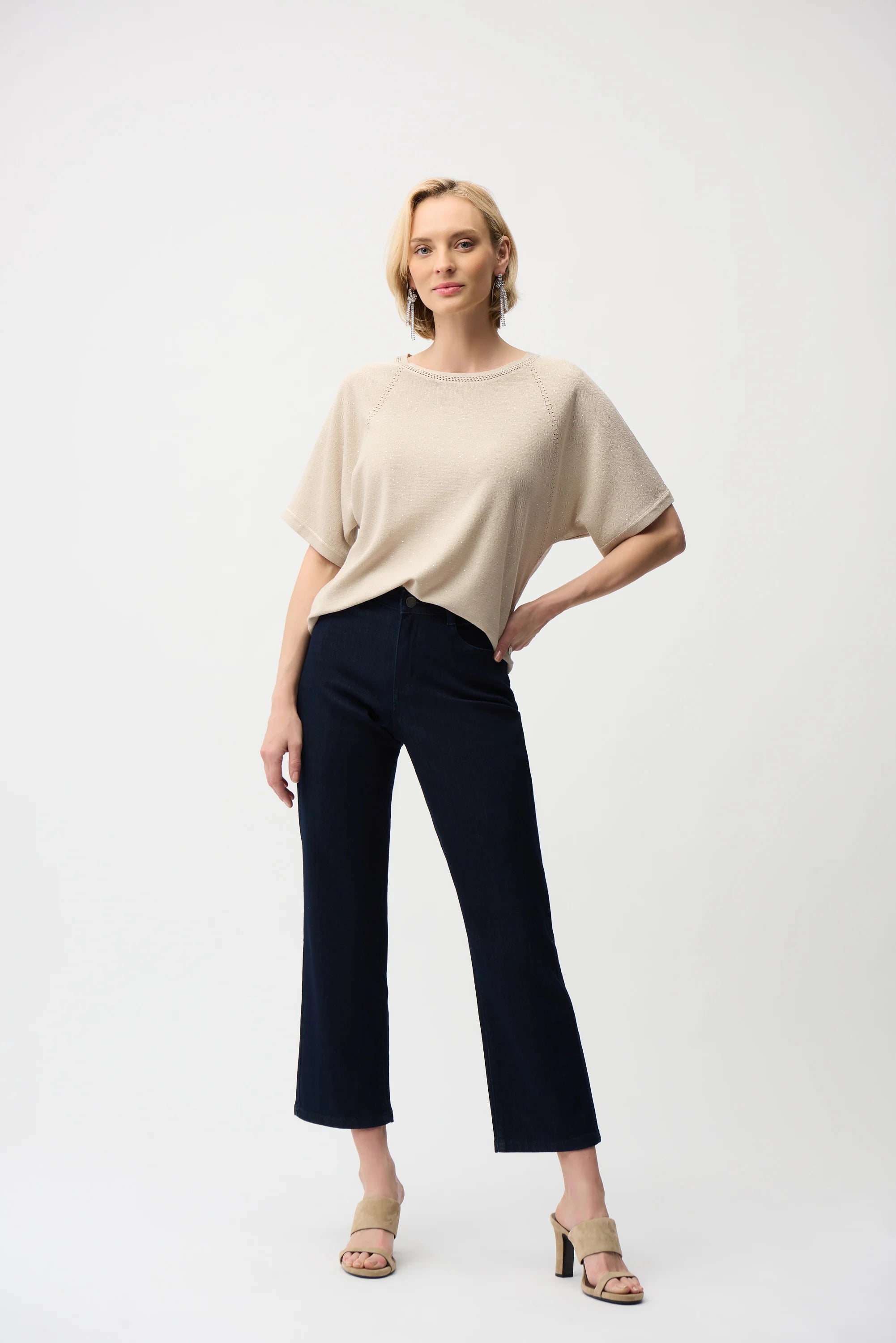 Joseph Ribkoff Margot | Classic Straight Leg Stretch Jeans-261995