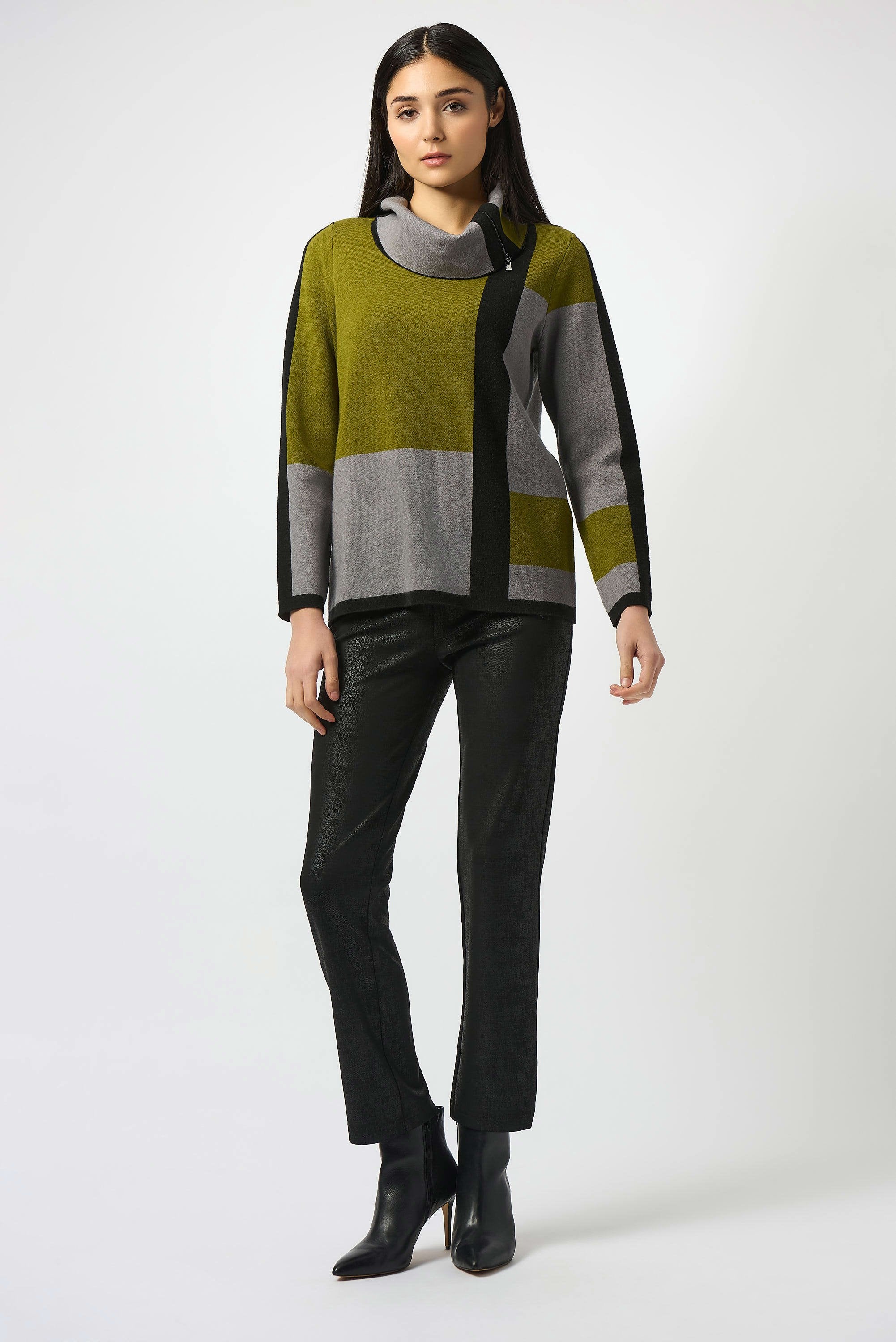 Joseph Ribkoff  Silky Knit Straight Pull-On Pants-253000