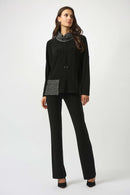 Joseph Ribkoff Silky Knit & Novelty Boxy Top-253052