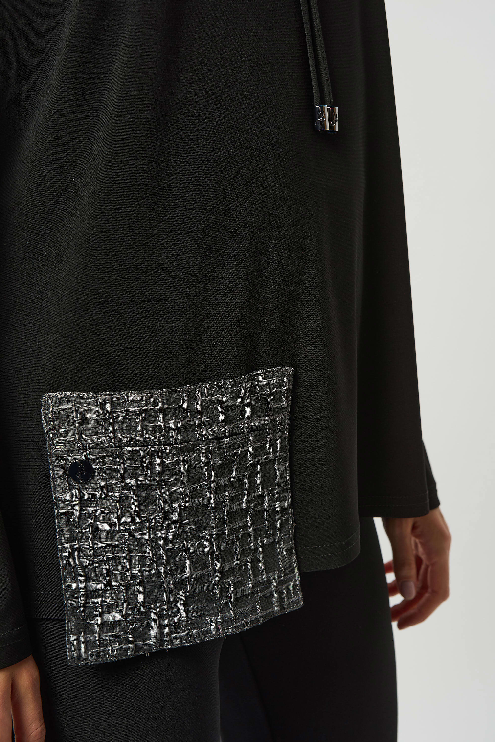 Joseph Ribkoff Silky Knit & Novelty Boxy Top-253052
