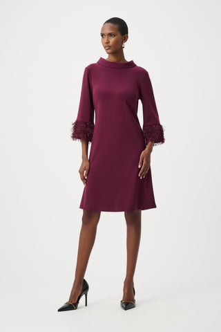 Joseph Ribkoff Silky Knit & Novelty A-Line Dress-253054F26