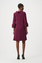Silky Knit & Novelty A-Line Dress