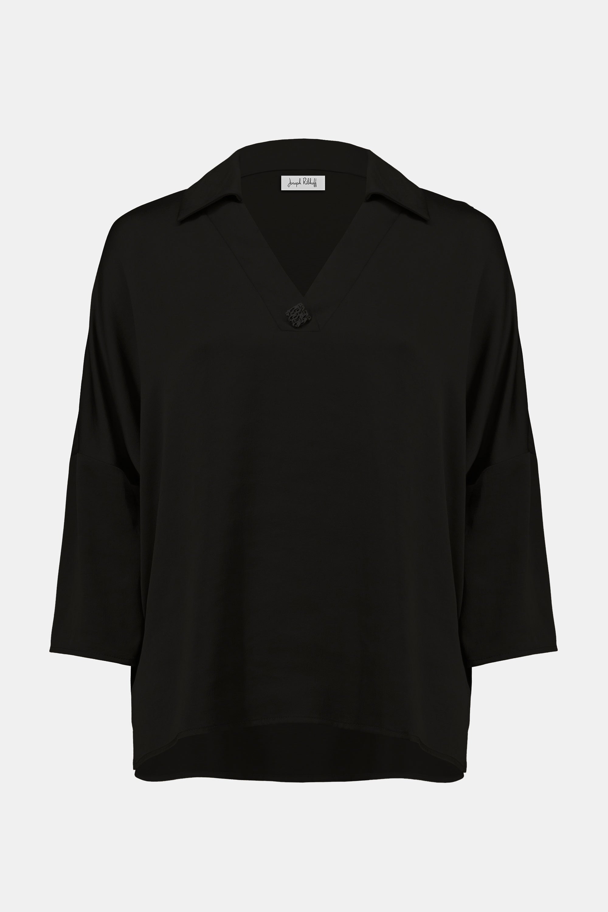 Joseph Ribkoff Recycled Hammered Satin Boxy Top-253076