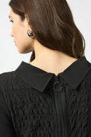 Joseph Ribkoff Bubble Jacquard & Silky Knit Cocoon Dress-253085