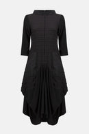 Joseph Ribkoff Bubble Jacquard & Silky Knit Cocoon Dress-253085