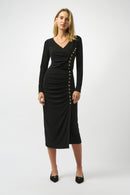 Silky Knit Pull-On Pencil Skirt-253147