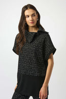 Joseph Ribkoff Jacquard Checkered Tunic-253234