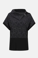 Joseph Ribkoff Jacquard Checkered Tunic-253234