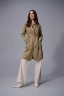 Joseph Ribkoff Scuba Suede Straight Coat-253252
