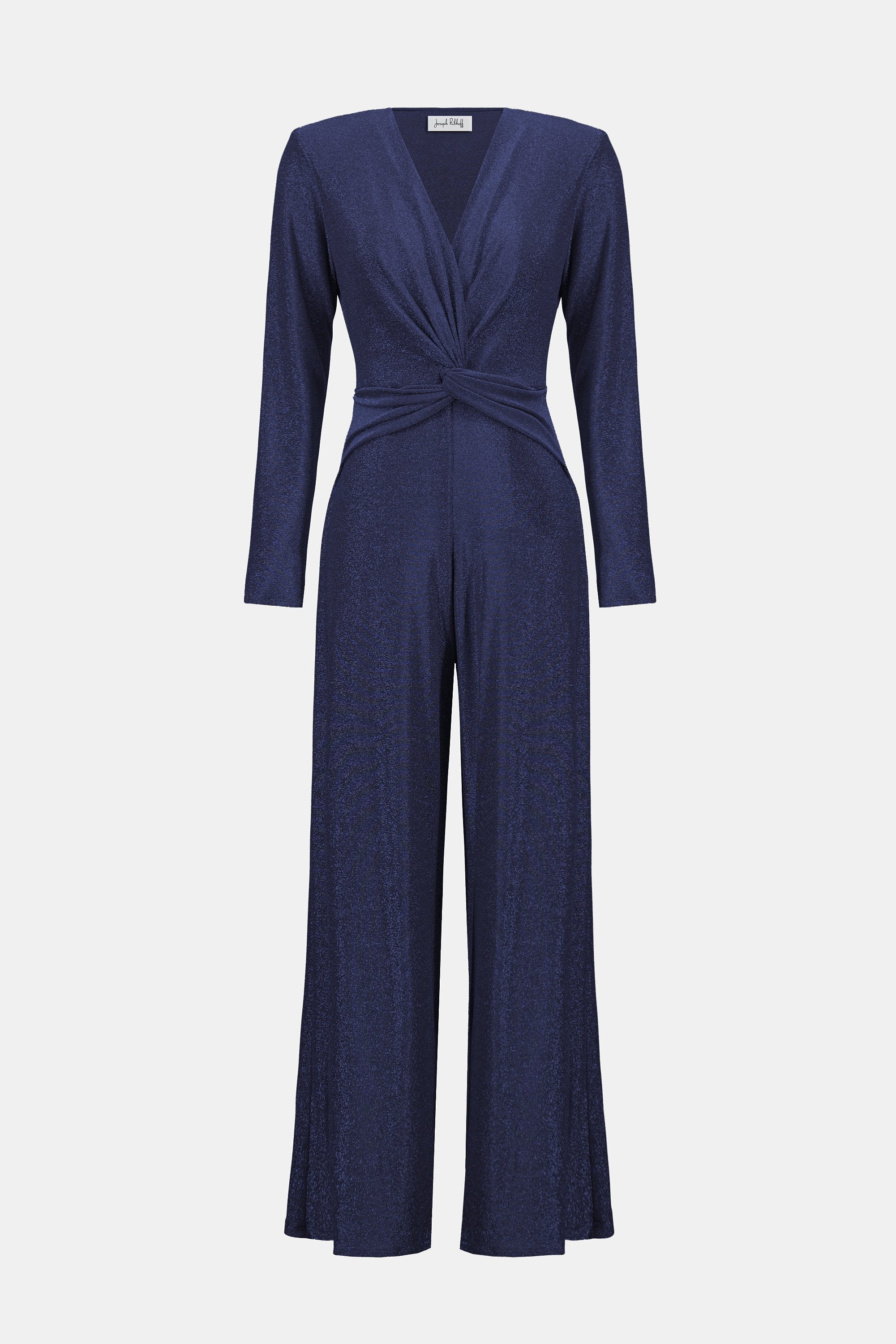 Joseph Ribkoff  Signature Novelty Knit Wide Leg Jumpsuit-253793