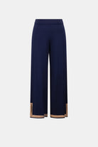 Sweater Knit Colour Block Culotte Pants