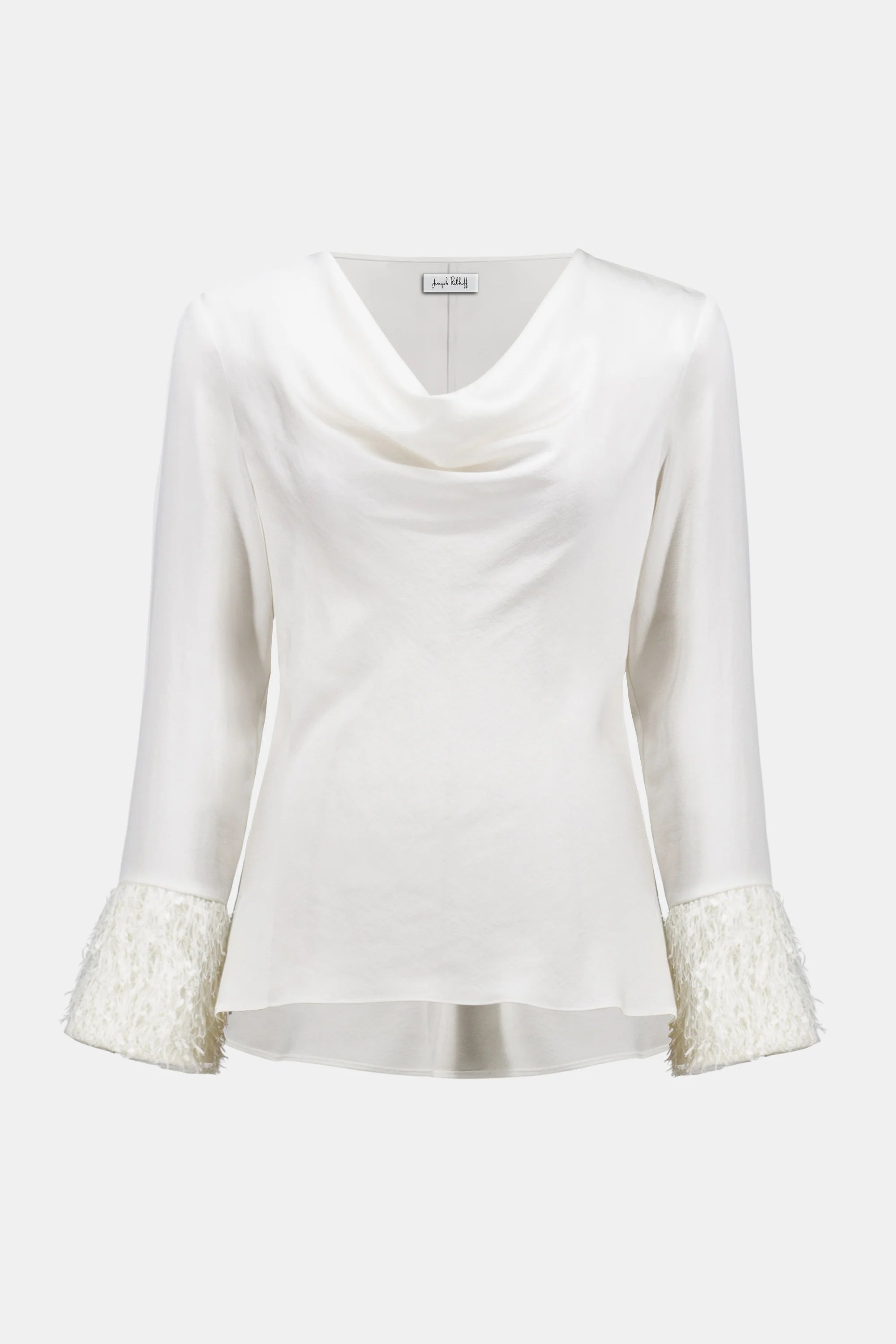 Joseph Ribkoff Satin Cowl Neck Top-254020