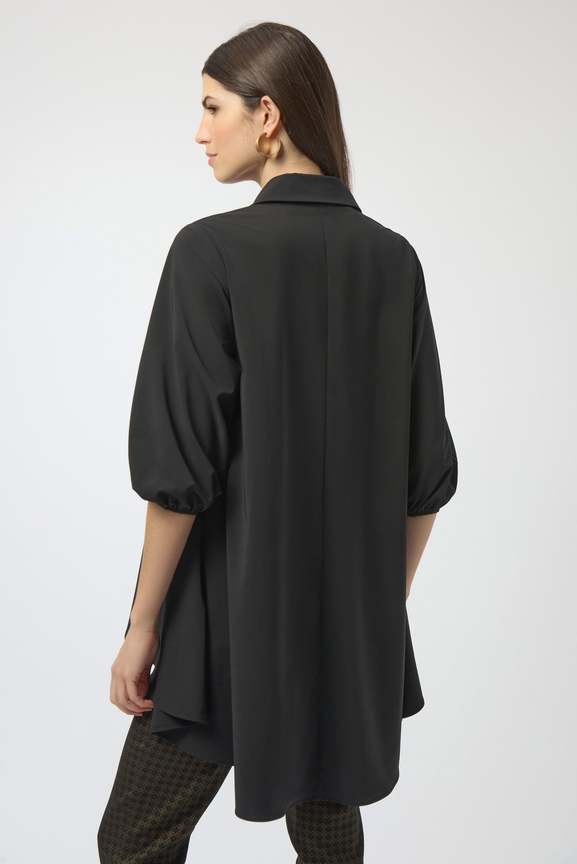 Joseph Ribkoff Stretch High-Low Flared Tunic-254066
