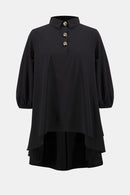 Joseph Ribkoff Stretch High-Low Flared Tunic-254066