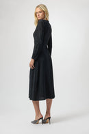 Joseph Ribkoff Sparkle Knit Fit & Flare Dress-254082