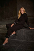 Jospeh Ribkoff Scuba Jersey Straight Leg Pull-On Pants-254094