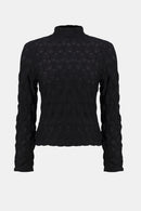 Joseph Ribkoff Textured Knit Fitted Top-254128