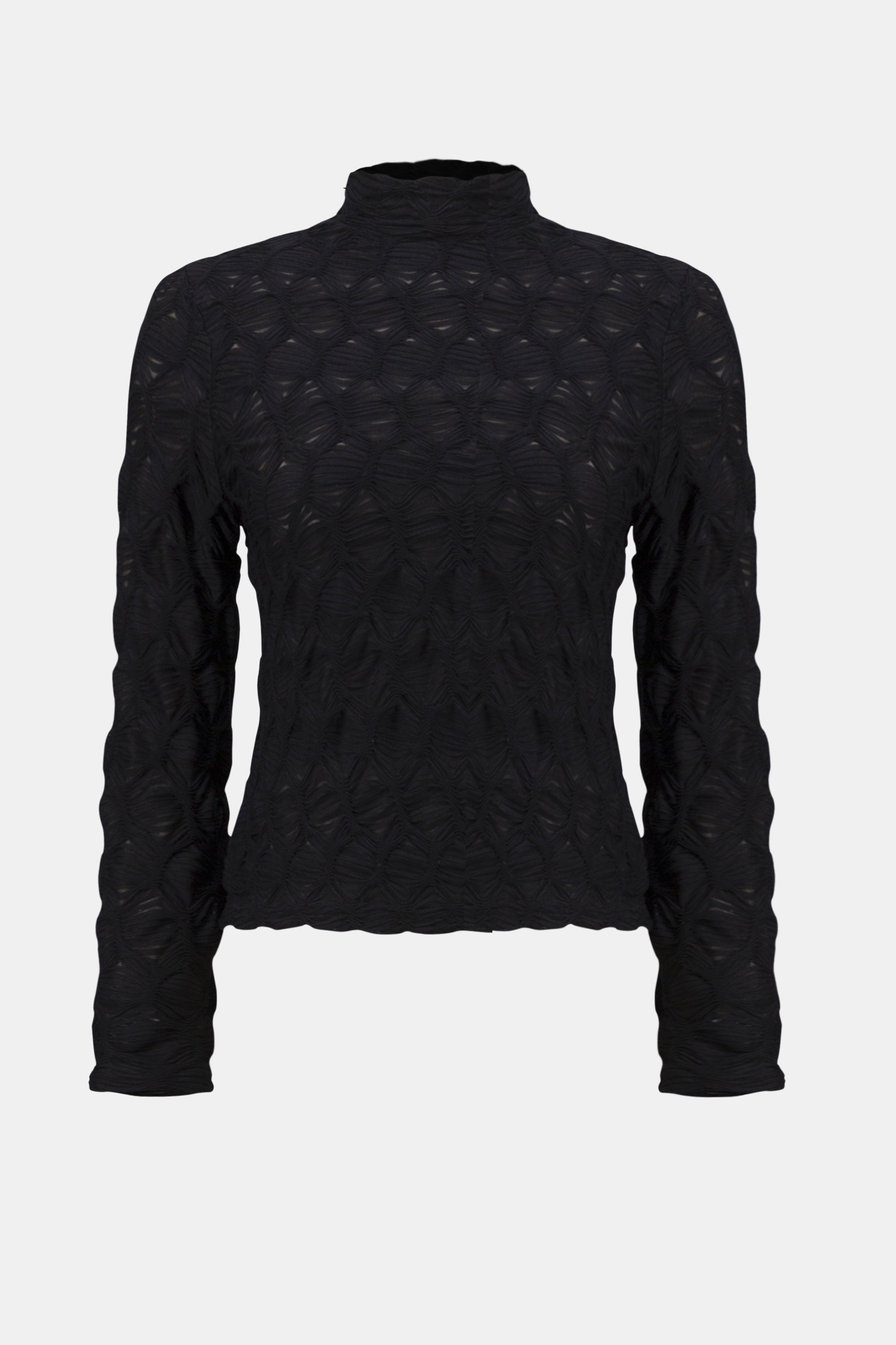 Joseph Ribkoff Textured Knit Fitted Top-254128