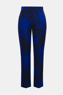 Joseph Ribkoff     Silky Knit Floral Print Straight Leg Pants-254199