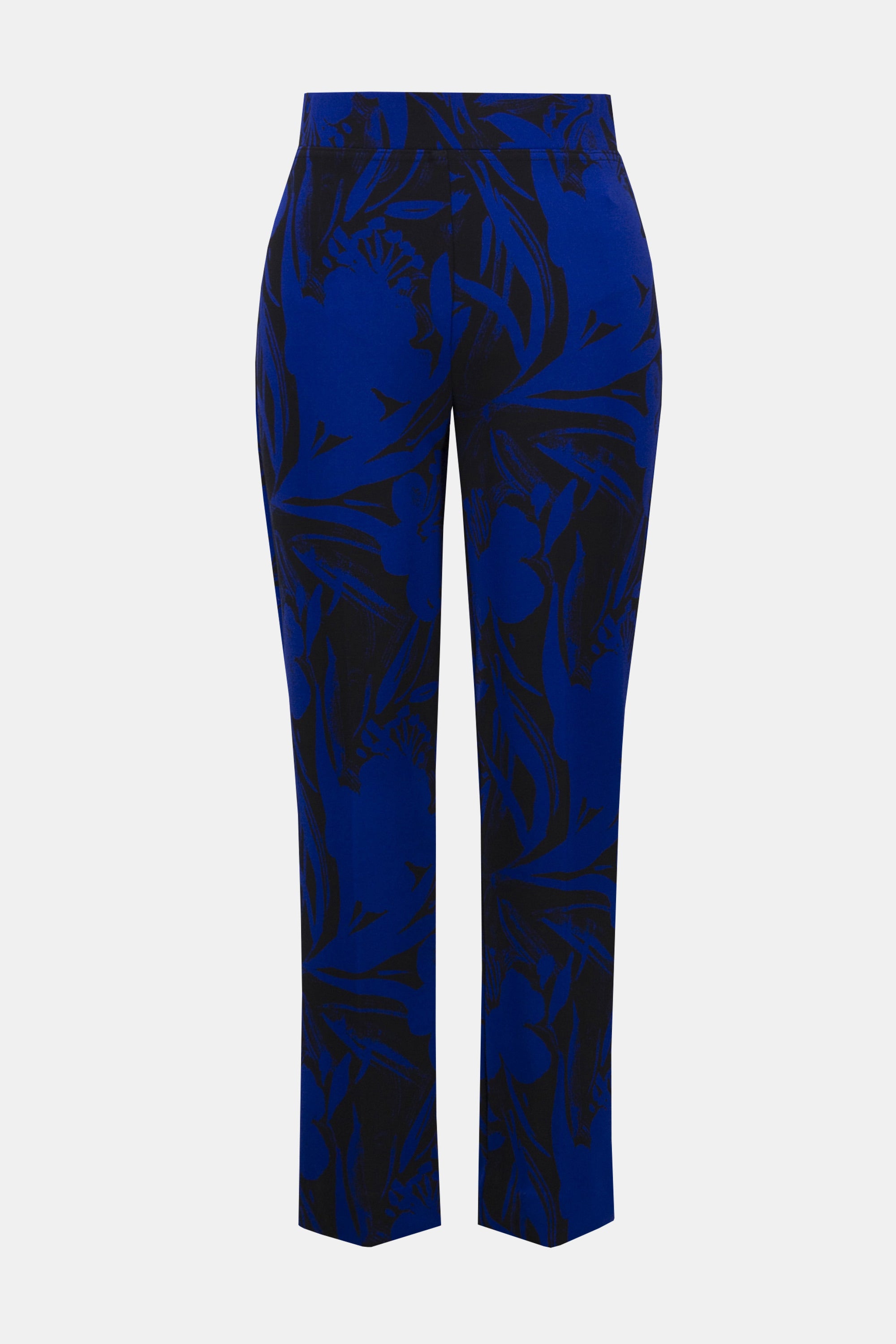Joseph Ribkoff     Silky Knit Floral Print Straight Leg Pants-254199