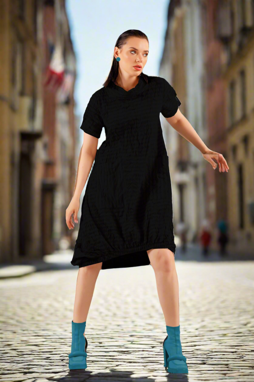 Kozan Aksana Dress-IL-1794-PRETO