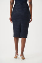 Signature | Lurex Cascade Knit Pull-On Pencil Skirt