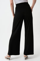 Silky Knit Wide Leg Pull-On Pants