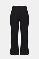 Soft Micro Twill Pull-On Culotte Pants