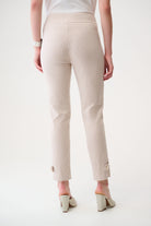 Geometric Jacquard Pull-On Slim Fit Pants