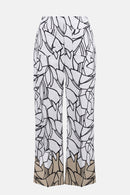 Joseph Ribkoff Millennium Abstract Print Wide Leg Pull-On Pants-261026