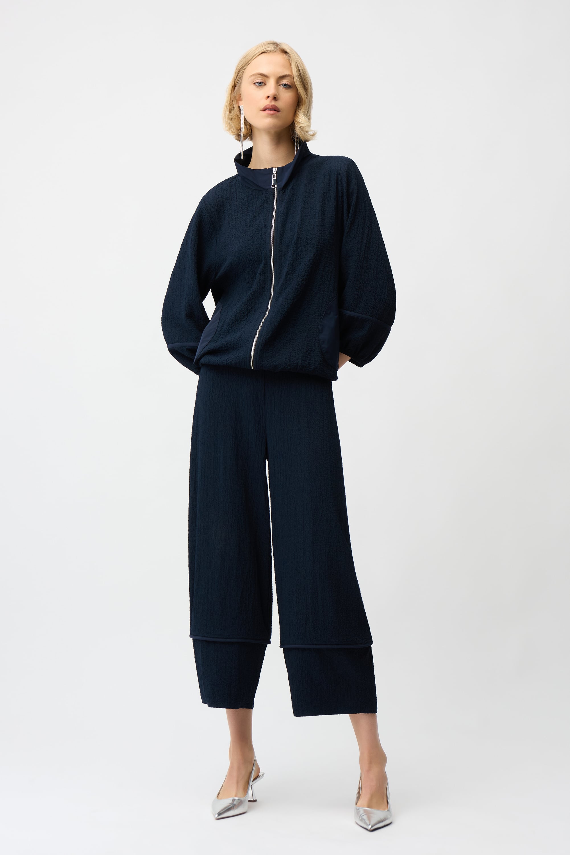 Seersucker & Memory Bomber Jacket