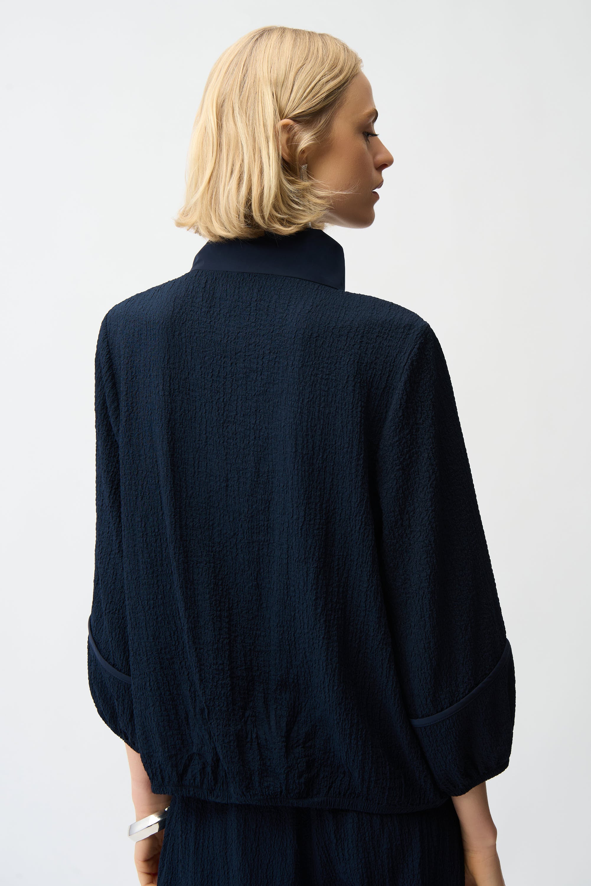 Seersucker & Memory Bomber Jacket