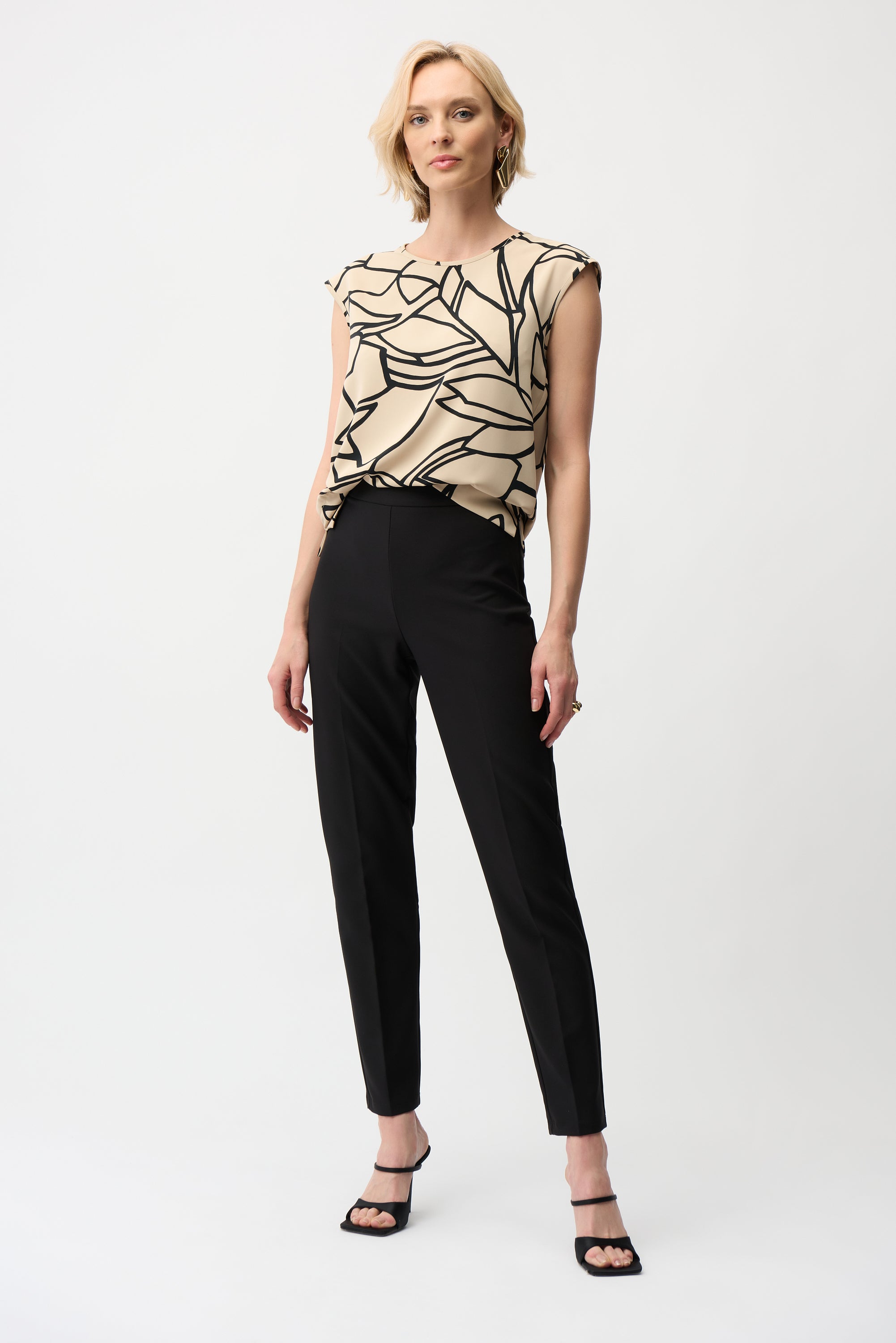 Lux Twill Pull-On Slim Fit Pants