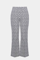 Joseph Ribkoff Millennium Geometric Print Flare Pull-On Pants-261083