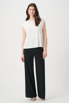 Silky Knit Wide Leg Pull-On Pants