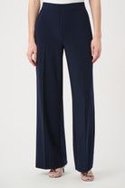 Silky Knit Wide Leg Pull-On Pants