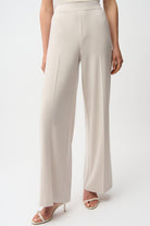 Silky Knit Wide Leg Pull-On Pants