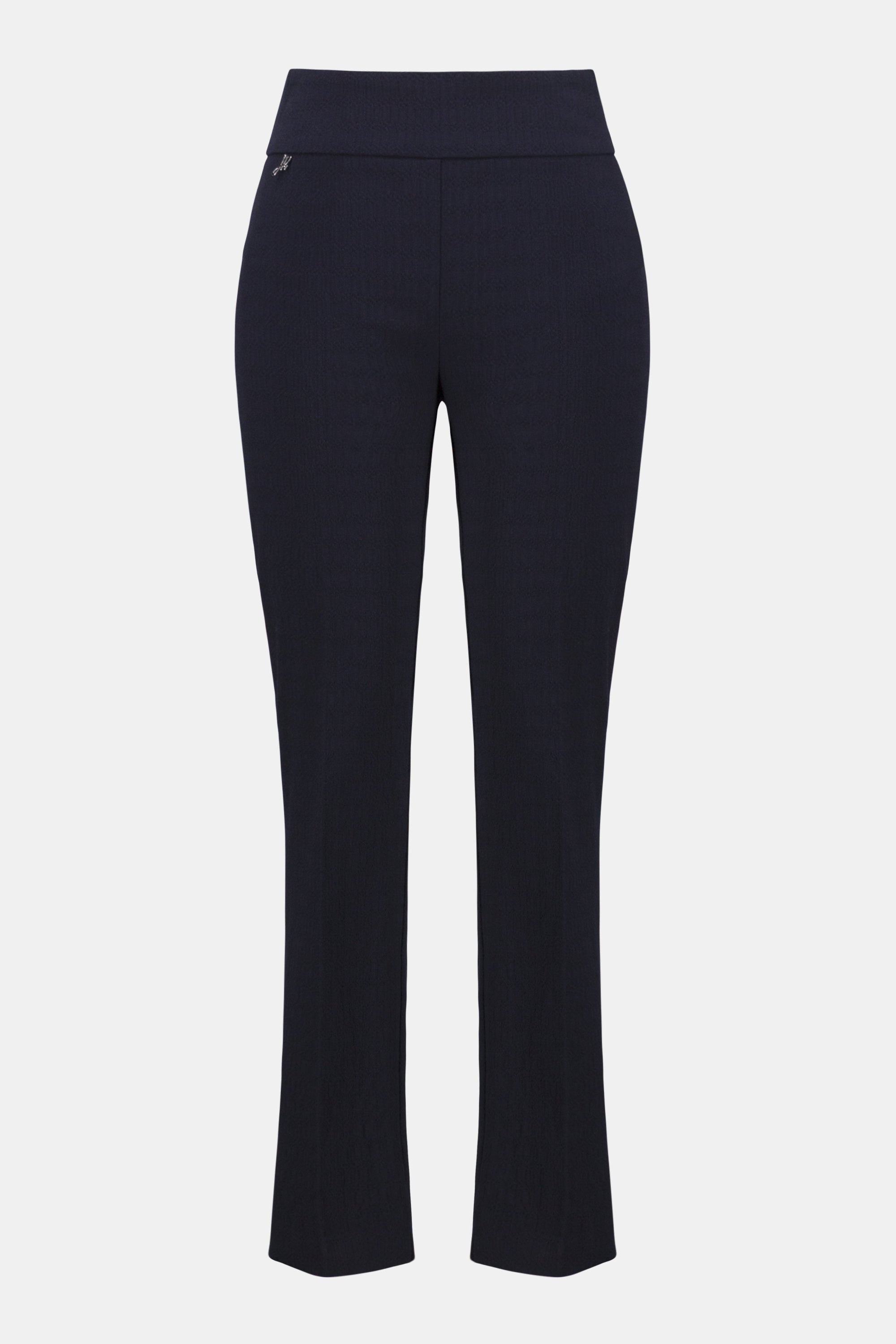 Jacquard Straight Pull-On Pants