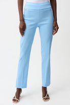 Jacquard Straight Pull-On Pants