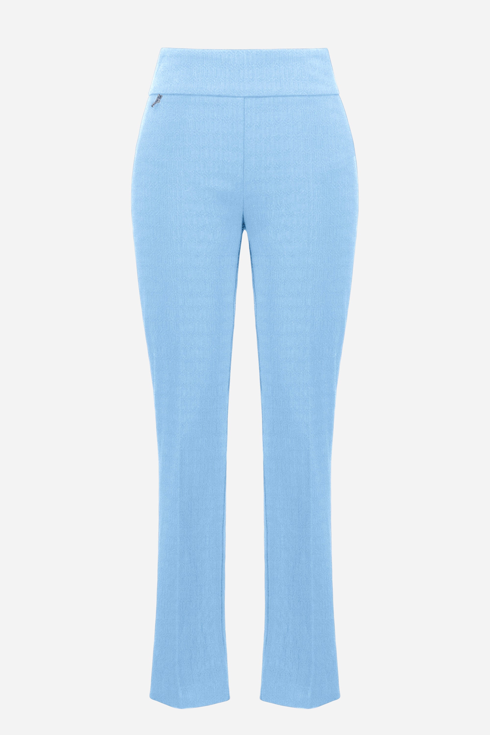 Jacquard Straight Pull-On Pants