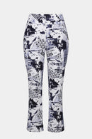 Joseph Ribkoff Millennium Conversational Print Crop Pull-On Pants-261187