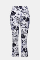 Millennium Conversational Print Crop Pull-On Pants