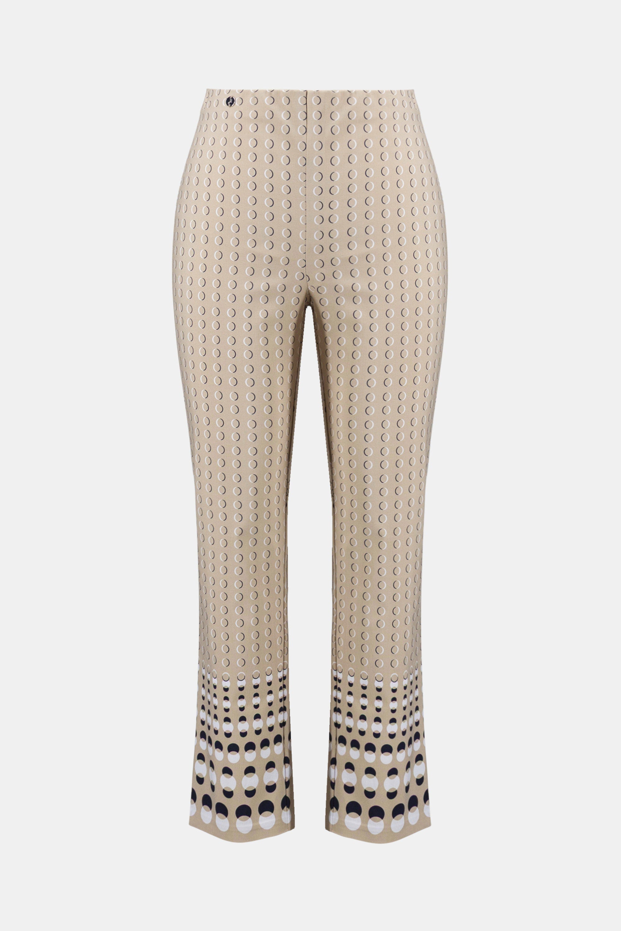 Joseph Ribkoff Millennium Geometric Print Straight Pull-On Pants-261222