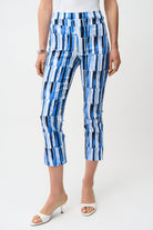 Millennium Abstract Print Crop Pull-On Pants
