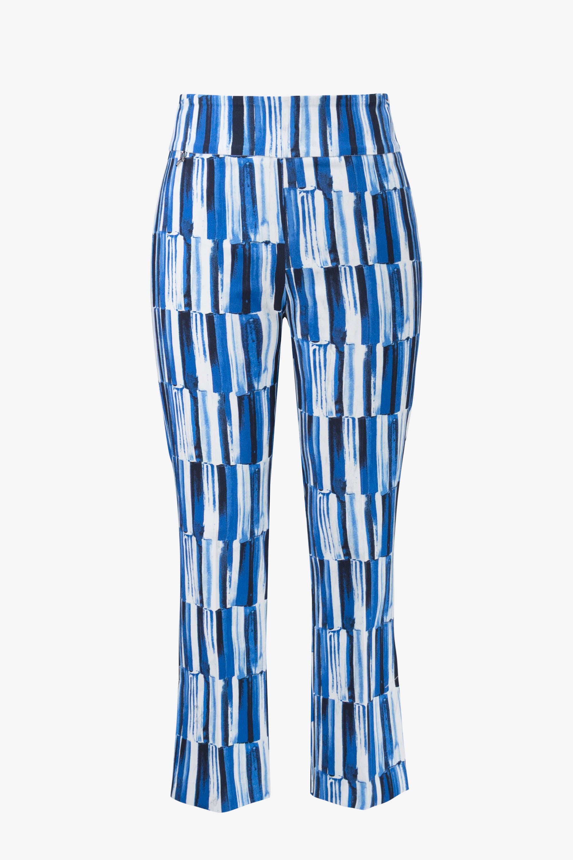 Millennium Abstract Print Crop Pull-On Pants