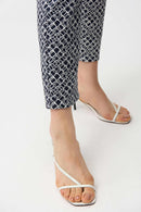 Joseph Ribkoff Geometric Jacquard Pull-On Slim Fit Pants-261225