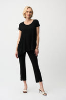 Joseph Ribkoff Silky Tunic With Handkerchief Hem-261310